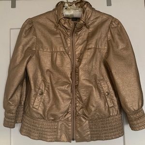Gold foil jacket
